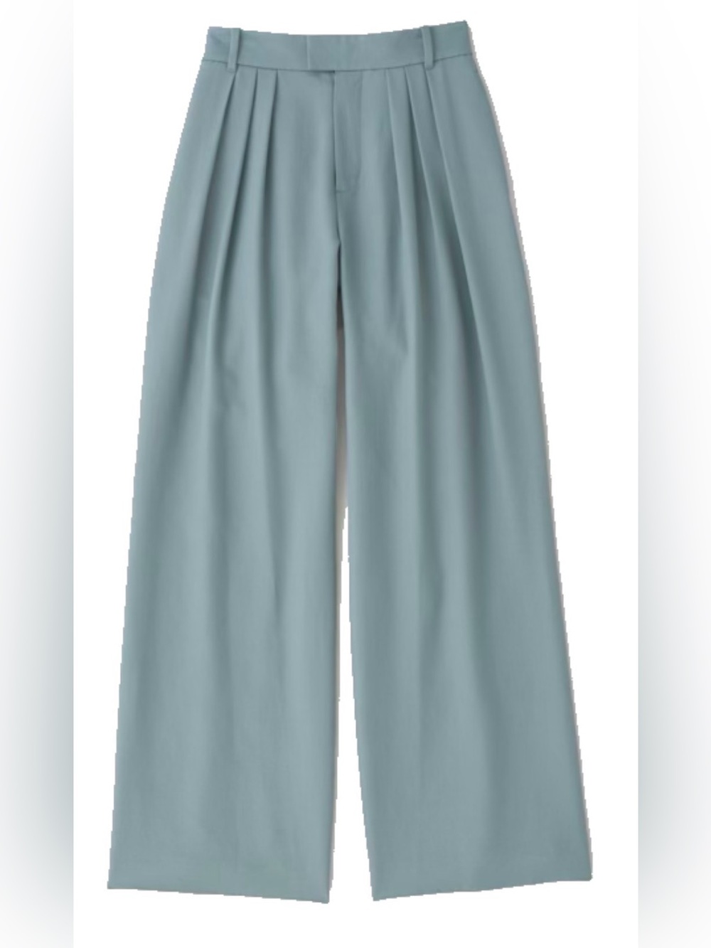 Kotn Plaza Wide-Leg Lyocell Trousers Sage Size 28